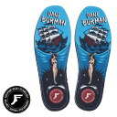 7mm FP INSOLE／FOOT PRINT INSOLE フットプリントインソール KING FOAM INSOLES-DANE BURMAN ATLAS (BLUE SHEET)