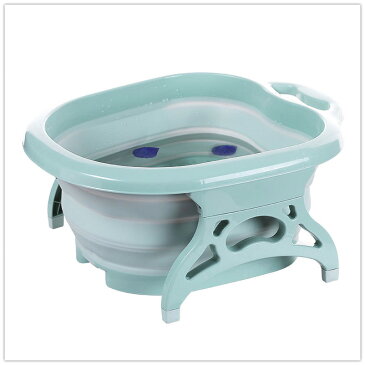 足湯器 折り畳み式 フットバス 2color バケツ 疲れ癒し おしゃれ おりたたみバケツ 大容量 収納便利 折りたたみ PVC 防水 アウトドア 持ち運び キャンプ 釣り 掃除 防災