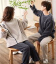 パジャマ ペア 長袖パジャマ 冬 上下セット ナイトウェア レディース ルームウェア 可愛い パジャマ フリース 着る毛布 メンズ