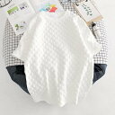 カットソー 夏 Tシャツ 半袖Tシャツ ゆったり 半袖 サマーTシャツ 白T レディース ラウンドネック ゆったりTシャツ 夏Tシャツ 清潔感(4)