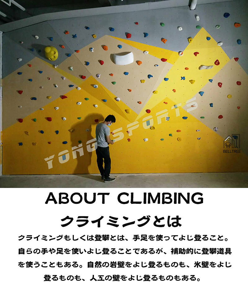 クライミングホールド 取り付け用ボルト コンクリート壁 32個セット クライミング...