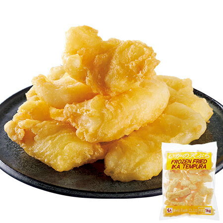 【12/19－12/26★最大100％ポイントバック】 食品 冷凍食品 おかず 惣菜 お弁当 ぷりっとやわらか いか 天ぷら 1kg【7560円(税込)以上で送料無料】のサムネイル