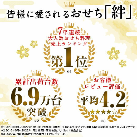 ベルーナオリジナルおせち絆と茶碗蒸しのもとセット12月29日お届け