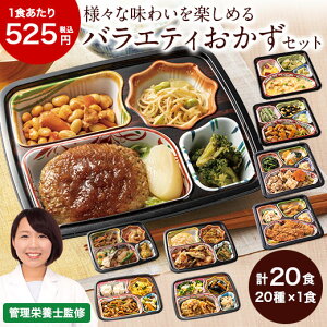 冷凍弁当 健康 おかず 冷凍 食品 宅菜便 4種 定番おかず 20食 セット 第4弾 弁当 簡単 時短 塩分 カロリー 栄養 保存 バランス ストック レンジ 野菜不足【7560円(税込)以上で送料無料】