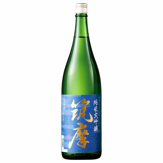 日本酒 純米大吟醸酒 筑摩 純米大吟醸 一升瓶 1800ml お中元 敬老の日 父の日 ギフト プレゼント 【7560円(税込)以上で送料無料】のサムネイル