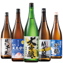 日本酒 父の日 純米大吟醸酒 大吟醸酒 純米吟醸酒 普通酒 特割 越乃五蔵 利酒師セレクション 一升瓶 5本組 1800ml 2025 ギフト プレゼント お父...