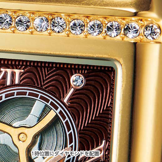 【クーポン配布中】【在庫残りわずか】腕時計 ゾンネ×ハオリ　限定ダイヤ入りエレガンス腕時計 ベルーナ 40代 50代 60代 メンズ 紳士 大人 ファッション 春 春服 腕時計