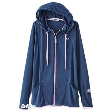 【15％OFFクーポン対象】パーカー M L LL ＜FILA＞UV対策軽量パーカー(M〜LL) ベルーナ Belluna 40代 50代 60代 レディース ミセス 大人 ファッション 夏 夏服 アウター 羽織り フィラ スポーツ