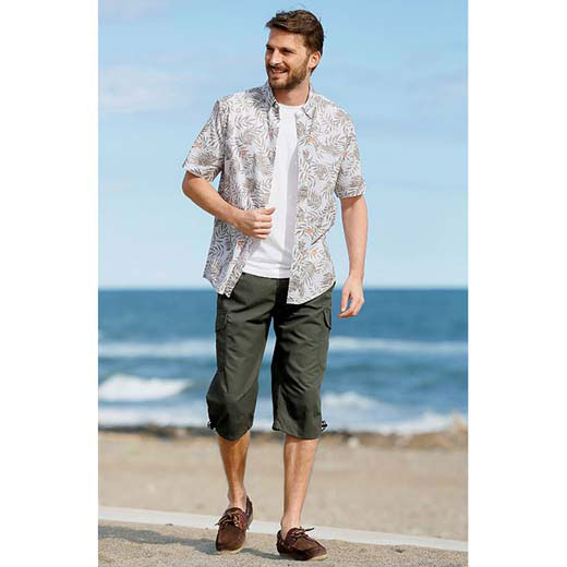 楽天市場 在庫残りわずか ショートパンツ S M L Ll 3l ｈａｎｅｓ 夏に便利なカーゴショーツ S 3l ベルーナ 40代 50代 60代 メンズ 紳士 大人 ファッション 夏 夏服 ショート ボトムス パンツ プチプラ ベルーナ