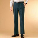 \最大20%OFFクーポン/ スラックス 暖か裏起毛選べる定番柄スラックス(S~3L) ベルーナ 40代 50代 60代 メンズ 紳士 大人 パンツ ズボン ビジネス プチプラあったか 暖かい