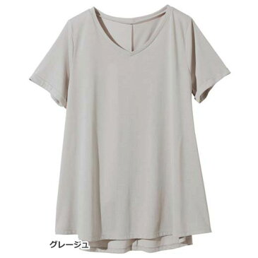 【最大1000円OFFクーポン配布中】●アウトレット●TシャツM<coorich>シンプルVネックTシャツ ベルーナ 30代 40代 50代 ファッション レディース ラナン Ranan シャツ トップス 在庫処分 在庫限り 接触冷感 涼しい 涼感 冷感