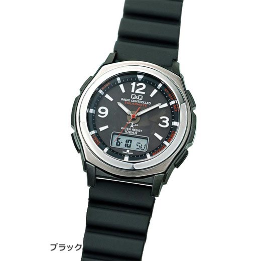 【クーポン配布中】腕時計 NEW！Q＆Q　見やすいソーラー電波時計 ベルーナ 40代 50代 60代 メンズ 紳士 大人 ファッション 春 春服 メンズライフ 腕時計