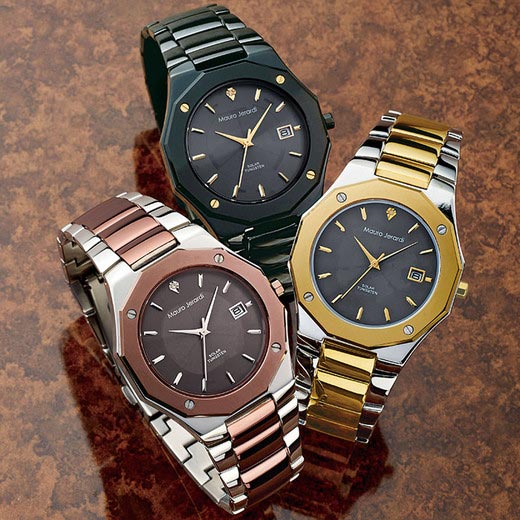 【クーポン配布中】腕時計 マウロ・ジェラルディ　タングステンベゼル　ソーラーウォッチ ベルーナ 40代 50代 60代 メンズ 紳士 大人 ファッション 春 春服 メンズライフ 腕時計