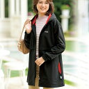 \GWクーポン利用で店内全品10%OFF/ジャケット <FILA>防風ロングパーカー(M〜LL) レディース ミセス 大人 アウター 0302チラシ 40代 5...