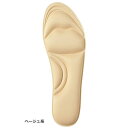 【今すぐ使える20％OFFクーポン配布中！】 M(22.0～23.5cm) L(24.0～25.5cm) LL(26.0～27.5cm) 抗菌防臭　低反発クッション中敷(M(22.0～23.5cm)～LL(26.0～27.5cm)) レディースファッション ミセス 大人 40代 50代 Belluna ベルーナ 2