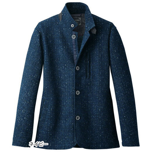 ＼最大20％OFFクーポン／ ジャケット 季節の変わりめツイード調ジャケット(S〜3L) ベルーナ 40代 50代 60代 メンズ 紳士 大人 メンズファッション メンズライフ アウター 羽織り あったか 大きいサイズ