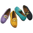 ローファー S(22.5cm) M(23.0cm) L(23.5〜24.0cm) LL(24.5cm) ビッグチェーンデザイン内ボアモカシンシューズ(S(22....