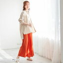 ワイドパンツ 楽ちんきれい美脚ワイドパンツ(M〜5L) レディース ベルーナ ボトムス パンツ ロング丈 フレアパンツ ゆったり ロングパンツ ガウチョパンツ がうちょぱんつ 体型カバー 大きいサイズ
