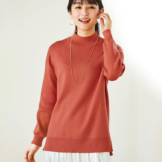 ＼まとめ買い最大20％OFFクーポン／ ニット レディース トップス ニットセーター 【衿が選べる】4つの機能付ご機嫌ニット(3L〜5L) ベルーナ Belluna 40代 50代 60代 ミセス 大人 秋 秋服 セーター トップス