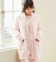 \GWクーポン利用で店内全品10%OFF/パジャマ M-L LL-3L もちっとホイップカーディガン(M-L〜LL-3L) ベルーナ belluna 40代 5...