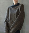 \GWクーポン利用で店内全品10%OFF/ニットプルオーバー M L LL モヘアライクローゲージニット M-LL 2025春 レディース RANAN ラナン 母の日(4)