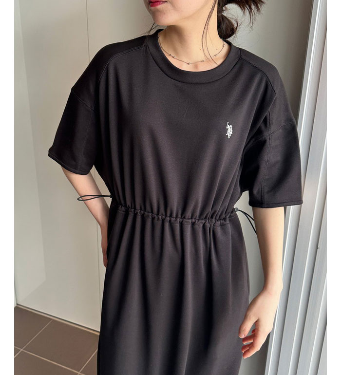 樂天商城 - ＼まとめ買いクーポン配布中／ワンピース レディース ＜U.S.POLO ASSN.＞ドロストデザインワンピース 2025夏 RANAN ラナン M-LL