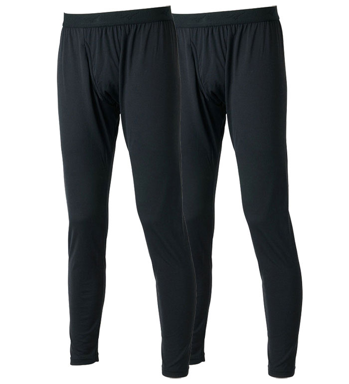 ＼お年玉クーポン2026円OFF／タイツ メンズ【2枚組】＜ミズノ＞ブレスサーモアンダーウエア　タイ ...