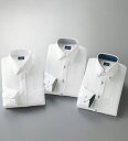 \16周年記念クーポン配布中/ 【秋早割500円OFFクーポン】ワイシャツメンズ【3枚組】形態安定しなやか横ストレッチワイシャツ(S 袖丈通常〜3L 袖丈短め) 2025秋冬 ベルーナ belluna ★レビュー企画対象|詳細画像