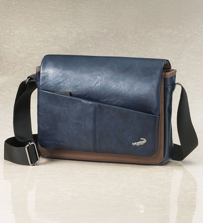 ＼4日間限定★店内全品10％OFFクーポン／バッグ メンズ ＜クロコダイル＞フラップショルダー 秋冬 ベルーナ belluna秋冬 鞄 かばん 肩掛け ショルダーバッグ ★レビュー企画対象