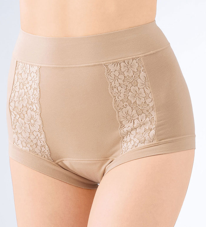 ＼店内全品5％OFFクーポン／安心ショーツ レディース インナー 下着 パンツ 秋冬 【5枚組】肌なじみのよい色だけの安心ショーツ M L LL 3L 4L 5L 2026秋 冬 ベルーナ ラヴィエンヌ