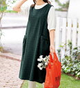ジャンパースカート ポケット使いジャンパースカート(M〜4L) ベルーナ belluna 40代 50代 60代 ミセス 大人 レディース 夏 夏服 ジャンパー...