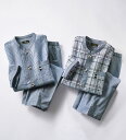 【期間限定:6,589円→5,990円!】パジャマ S M L LL 【2着組】紳士用サッカー素材パジャマ(S〜LL) ベルーナ belluna 40代 50代...