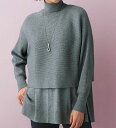 \まとめ買いクーポン配布中/ ニットアンサンブル 着回し自在!ニットベストアンサンブル(M〜5L) ベルーナ Belluna 40代 50代 60代 ミセス 大...