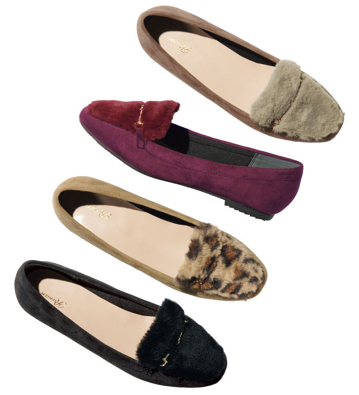 ＼まとめ買いクーポン配布中／パンプス 22.5cm 23.0cm 23.5cm 24.0cm 24.5cm ビット使いファーパンプス..