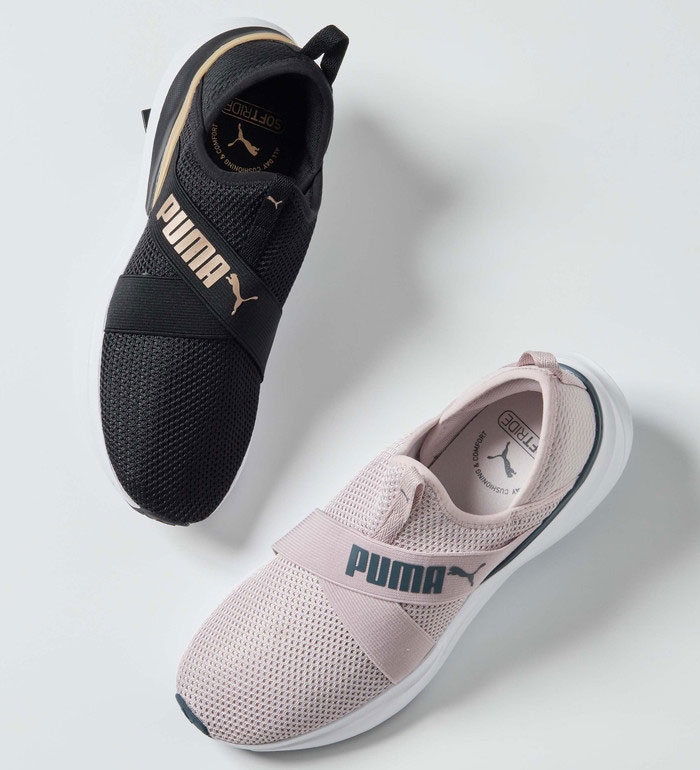 乐天商城 - ＼まとめ買いクーポン配布中／スニーカー ＜PUMA＞ソフトライドハーモニースリップ　スニーカー 22.5cm-24.5cm 2024冬 秋冬 新着 RANAN ラナン ベルーナ
