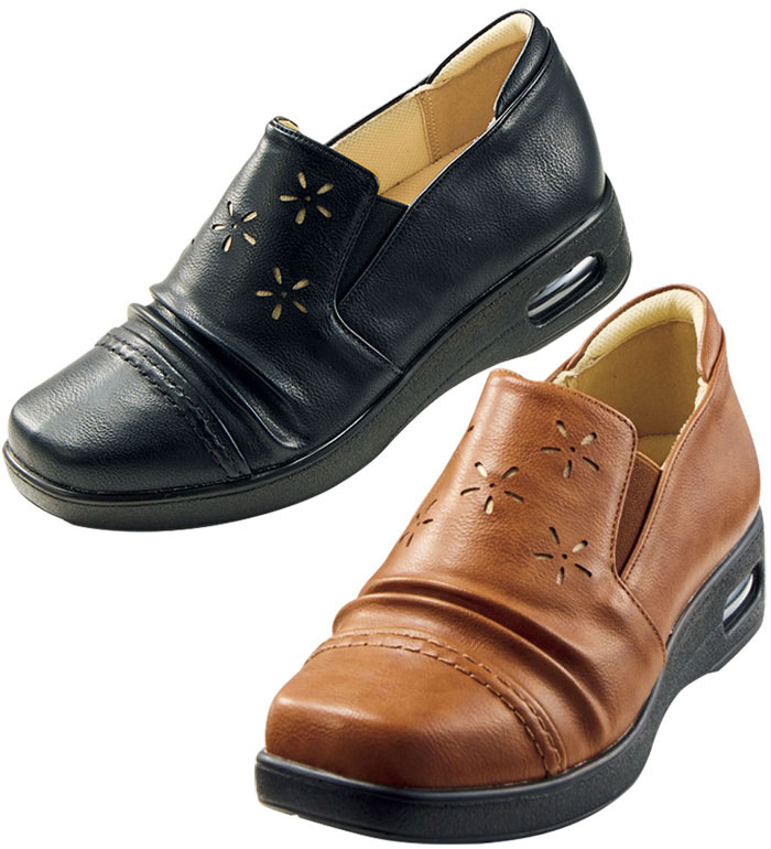 ＼まとめ買いクーポン配布中／スリッポン 22.5cm 23.0cm 23.5cm 24.0cm 24.5cm 25.0cm 25.5cm 5Eシャー..