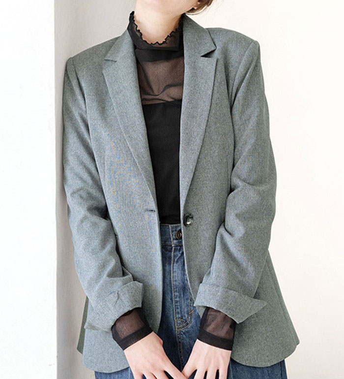 ジャケット M L LL 3L 洗える！ベーシックテーラードジャケット(M〜3L) 30代 40代 レディースファッション レディース Ranan ラナン 秋..
