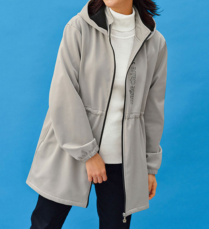 ＼Bulk purchase coupon available!／ Women's jacket 【Marie Claire Sport】Windproof fleece jacket 2025 winter Belluna M~5L