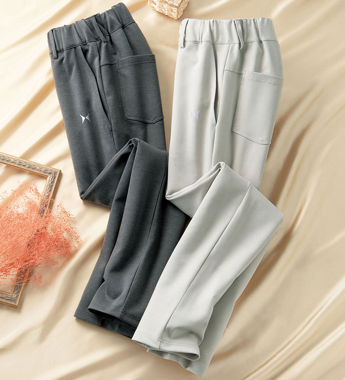 パジャマ レディース ＜HANAE　MORI＞アクティブパンツ 2026夏 belluna ベルーナ インナーコレクション M-3L