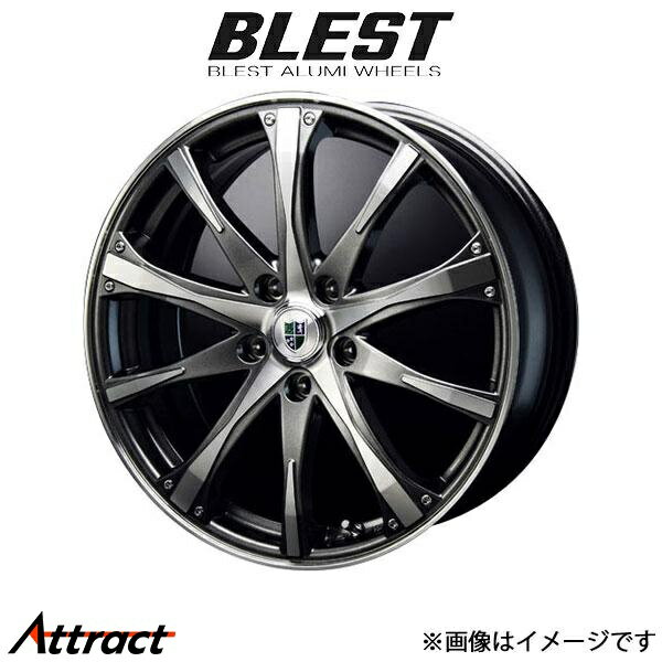 ブレスト バーンシュポルト タイプ 504 アルミホイール 4本 SX4 ワイドボディ YA/YB(17×7J 5-114.3 INSET48 メタリックポリッシュ)BLEST