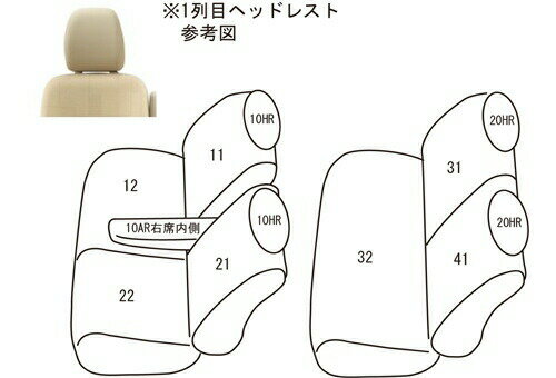 クラッツィオ シートカバー クラッツィオプライム(アイボリー)EKワゴン H82W EM-7501 Clazzio