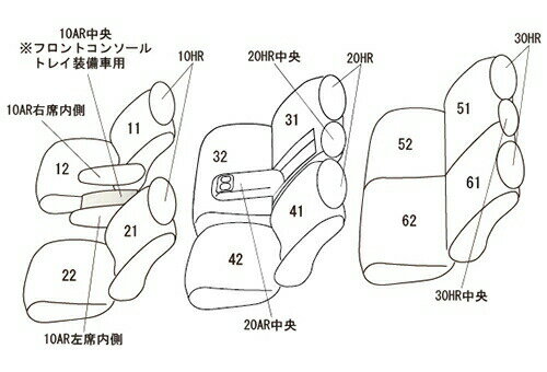 クラッツィオ シートカバー クラッツィオダイヤ(ブラック×ホワイトステッチ)ノア ハイブリッド ZWR90W ET-1586 Clazzio