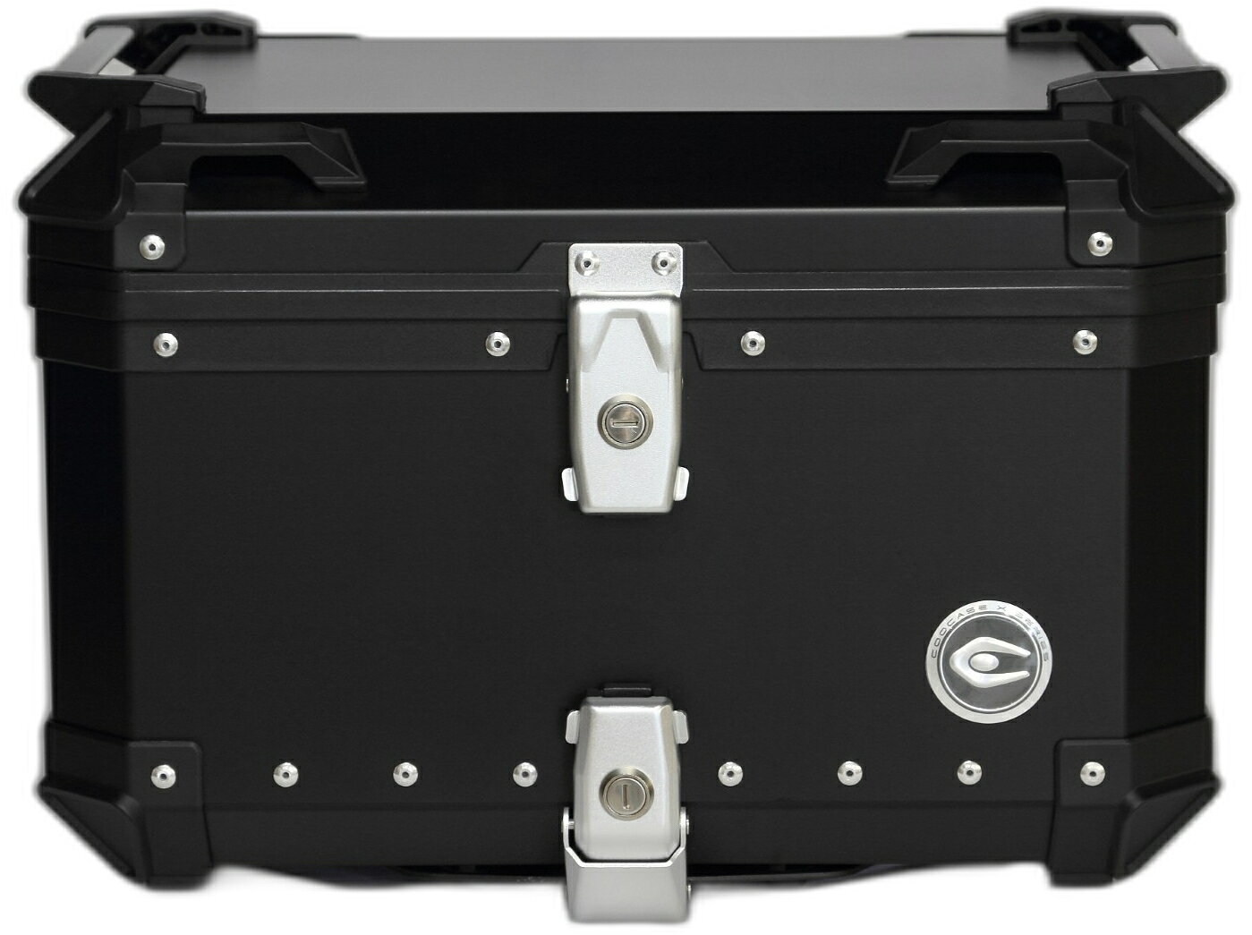 クーケース Q5 アルミ製トップケース ブラック CCX550B COOCASE バイク用品