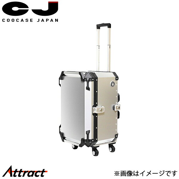 メーカー希望小売価格はメーカーサイトに基づいて掲載しています。ブランドCOOCASE商品名 Q3 アルミ製トップケース キャスター付き品番CCT650SJAN4570134359764カラーシルバーサイズ積載容量目安：65リットル製品外寸(mm)：390x570x420(HxWxD)製品重量：ケース本体7.2kg 付属ベース1.2kgキャスター0.8kg/Set商品説明クーケース(COOCASE) バイク用リア アルミトップケース 65リットル 脱着可能なキャスター装備モデル シルバーラッピング外装目的地に付いたらキャスターを取り付け、ベースプレートから本体を外し、内蔵のハンドルを引き伸ばせば、旅行キャリーケースに早変わり、宿泊地ではそのままケースをバイクから取り外して「コロコロイン！」船旅乗船の際も、バイクからケースを外してすぐに船内へ移動可能なトップケースで、大変便利です。・キャスターは小回りの利くダブル4輪タイヤ・ケースとの接続は、ラッチ取り付け構造でワンタッチで脱着可能・引き延ばしハンドルは長さ調整が可能洗練された設計と高剛性を持ち合わせた内容量65Lサイズのアルミトップケース。インナーライナーと内部吊り下げ式ポケット、荷掛けレールが標準装備され、フルフェイス2個程度の収納です。製品付属のベースプレートを付属部品を使って荷台に取り付ければ、トップケースの脱着は容易です。750ccクラスのアドベンチャーやツアラーなど、車両を選ばずマッチします。剛性の高いアルミボックスは、四角い形状が実現できる為、樹脂ケースに比べ開口部が上部となり、結果コンパクトで実容量が大きくとれるのが特徴です。また、アルミケースは高級感があり、車両のデザインを損なわず装着が可能です。【付属品】・キャスター・キャスター収納袋・インナーライナー・内溝キー(スペアキー含め2本)・マルチポケット・荷物抑えバンド・車体接続用ベースプレート・ベースプレート取り付け用 ボルトワッシャーナット一式※走行中はトップケースからキャスターを取り外してご使用ください。積載容量目安：65リットル製品外寸(mm)：390x570x420(HxWxD)製品重量：ケース本体7.2kg 付属ベース1.2kgキャスター0.8kg/Setブラック：品番：CCT650Bシルバー：品番：CCT650S備考注意事項