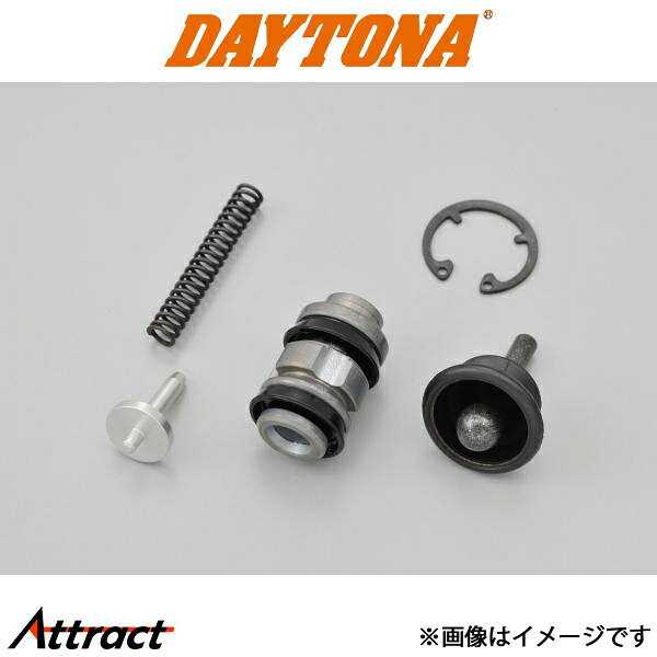 メーカー希望小売価格はメーカーサイトに基づいて掲載しています。メーカーデイトナ(DAYTONA)商品NISSIN ラジアルブレーキマスター用マスターシリンダーリペアキット　φ19概要ラジアルブレーキマスターシリンダー補修品メーカー品番90984JAN4909449458464商品説明以下品番のリザーバータンクへのパイプ(※コネクター/42428)がボディ上から出る、ラジアルブレーキマスターシリンダー(鋳造)専用です。φ19(3/4) 79882/79883/79884/79885/95653/95654φ17(11/16) 79886/79887/79888/79889カラーサイズφ19ラジアル専用タイプ注意文●リザーバータンクへのパイプ(※コネクター/42428)がボディ横から出る、旧ラジアルブレーキマスターシリンダーの以下品番には使用できません。備考※ピストン×1、プライマリー＆セカンダリーカップ×各1、ブーツ×1、スプリング×1、サークリップ×1、プレート×1。