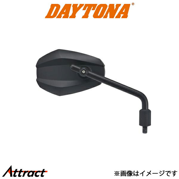 デイトナ バイク用 ハイビジミラー EDGE M10 ブラック/ロー バイク用品 99260 DAYTONA