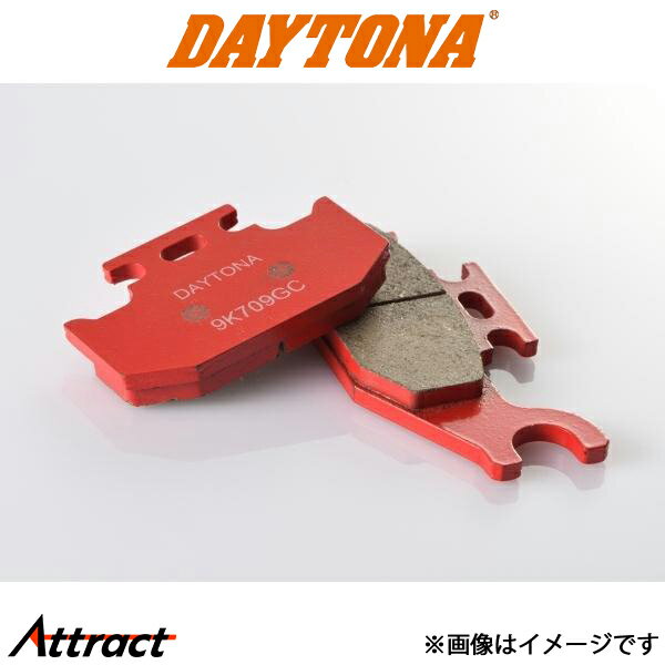 デイトナ バイク用 赤PAD バイク用品 ブレーキパッド ブレーキ パッド 99855 DAYTONA