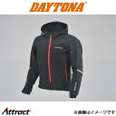 デイトナ バイク用 HBJ-057 ソフトシェルパーカー ブラック バイク用品 99558 DAYTONA