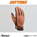 デイトナ バイク用 HBG-109 カウレザーグローブ ブラウン バイク用品 17744 DAYTONA