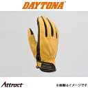 デイトナ バイク用 HBG-109 カウレザーグローブ イエロー バイク用品 17747 DAYTONA